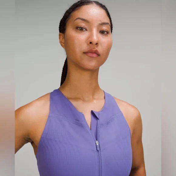 NWT Lululemon Charged Indigo SenseKnit Running One Piece - Picture 3 of 13